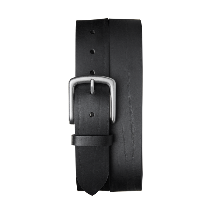 1 1/2" Essential Belt Natural Leather - Black