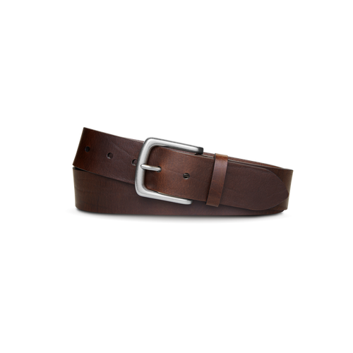 1 1/2" Essential Belt Natural Leather - Dark Brown