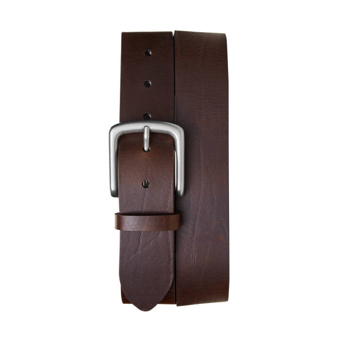1 1/2" Essential Belt Natural Leather - Dark Brown