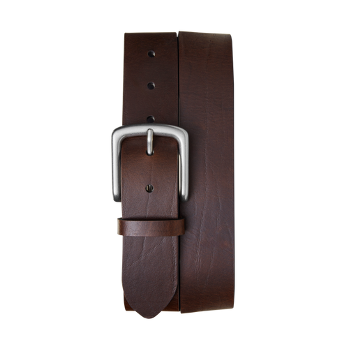 1 1/2" Essential Belt Natural Leather - Dark Brown