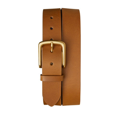 1 1/2" Essential Belt Natural Leather - Tan