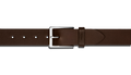 1 1/2" Lightning Bolt Keeper Belt - Deep Brown