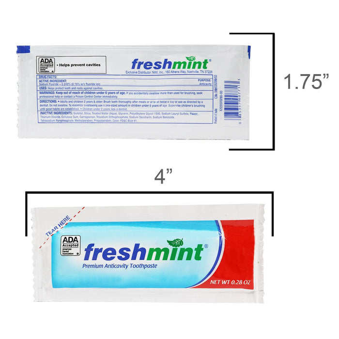 10 Piece Deluxe Wholesale Hygiene Kits - Travel Toiletry Supplies - Bulk Case of 96