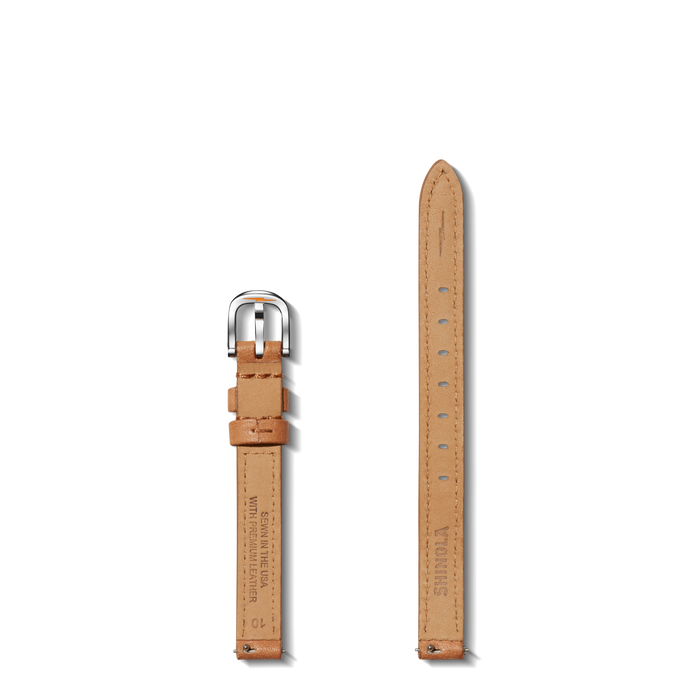10mm Bourbon Leather Watch Strap - Bourbon