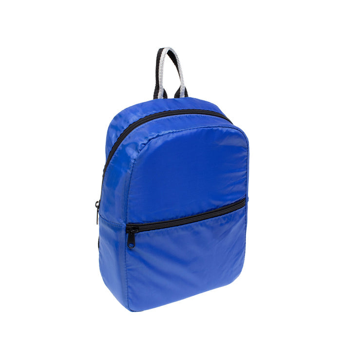 11.5" Wholesale Foldable Lightweight Waterproof Travel Backpack - Case of 100 Bookbags