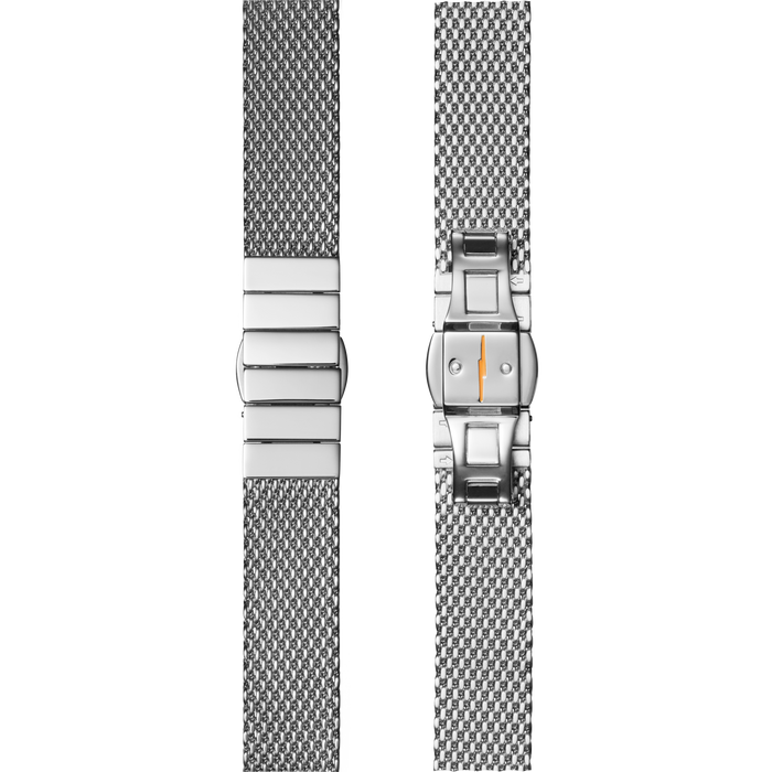 14mm Stainless Steel Mesh Bracelet - Stainless Steel
