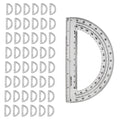180 Degree Wholesale Protractors - Bulk School Supplies - Bulk Case of 96