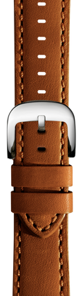 18mm Tan Leather Watch Strap - Tan