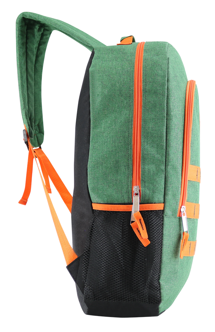 19" Premium Wholesale Backpack In 4 Colors - Bulk Case Of 24 Backpacks