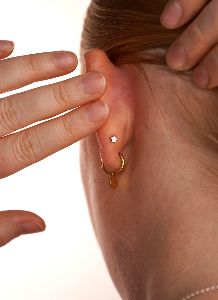 20 Gauge Special Shapes Flat Back Earring Back (Choose a Length)