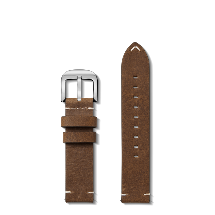 20mm British Tan Leather Watch Strap - British Tan