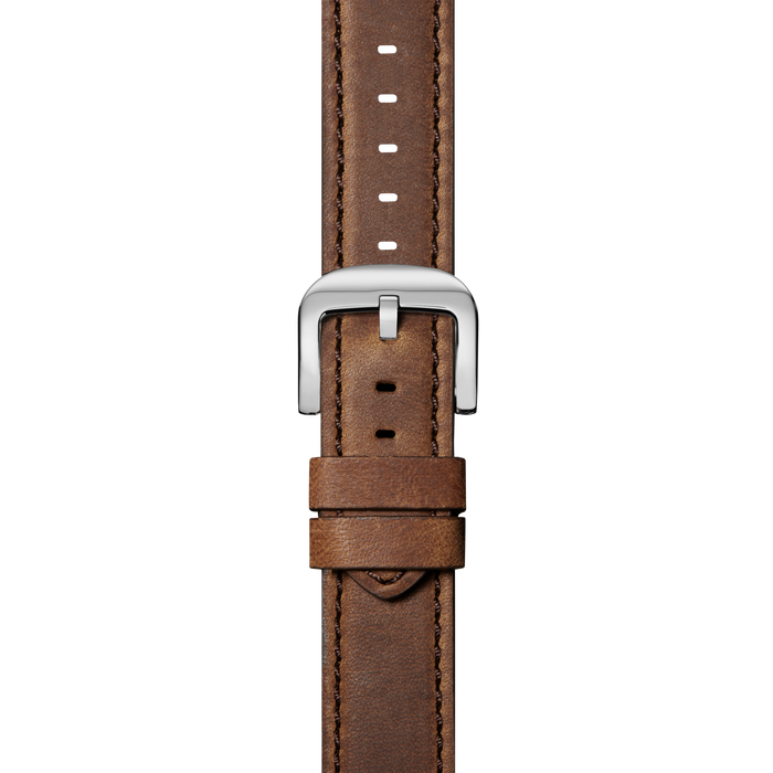 20mm British Tan Leather Watch Strap (XL) - British Tan