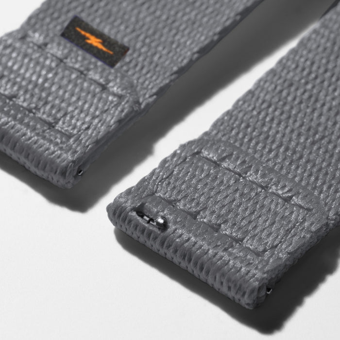 20mm Gray G10 Nylon Watch Strap - Gray
