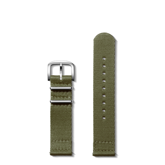20mm Khaki G10 Nylon Watch Strap - Khaki