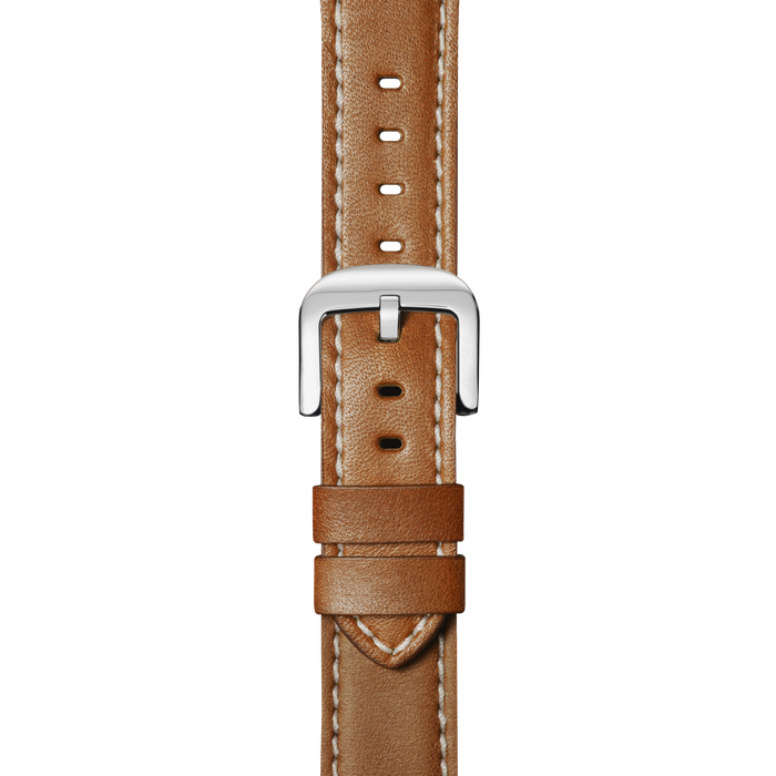 20mm Tan Leather Watch Strap - Tan