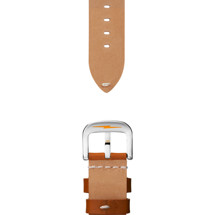 20mm Tan Leather Watch Strap - Tan