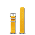 20mm Yellow Split Nylon Apple Watch Strap - Yellow