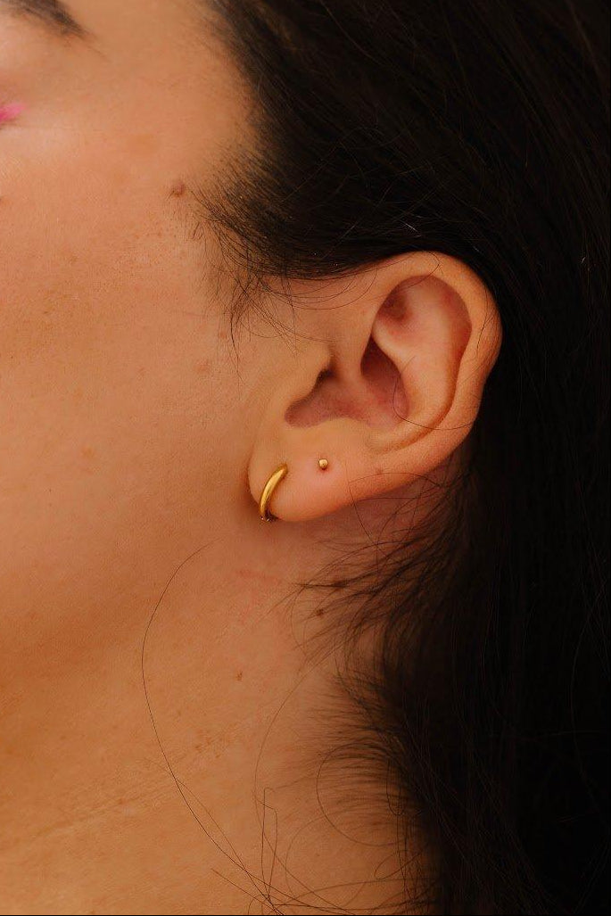 2mm Micro Dot Flat Back Stud - Surgical Steel