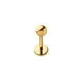 3 mm Dot Flat Back Stud - Surgical Steel