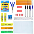 36 Piece Wholesale School Supply Kits for Students - Bulk Case of 48 Kits