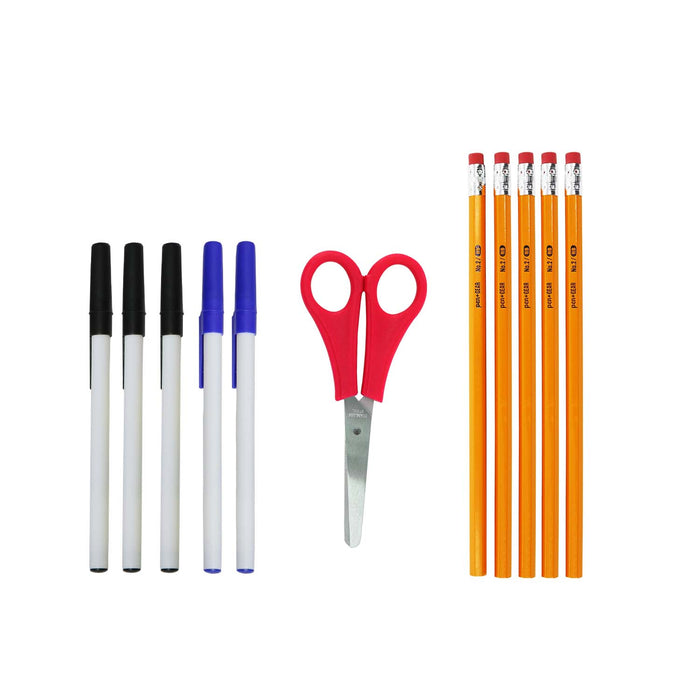 36 Piece Wholesale School Supply Kits for Students - Bulk Case of 48 Kits