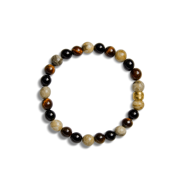8mm Beaded Bracelet Multi Stone
