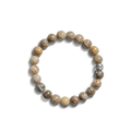 8mm Beaded Petoskey Bracelet - Petoskey