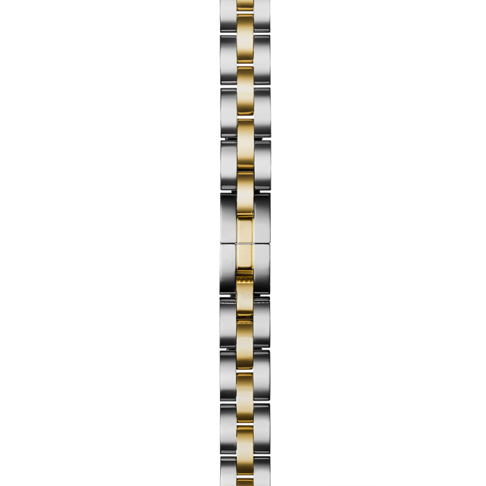 8mm Two-Tone 3-Link Bracelet - Two-Tone