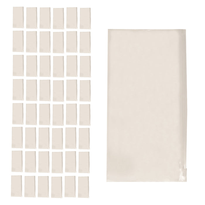 9.5" Wholesale Clear Pencil Pouches - Bulk School Supplies - Case of 48 Pencil Pouches