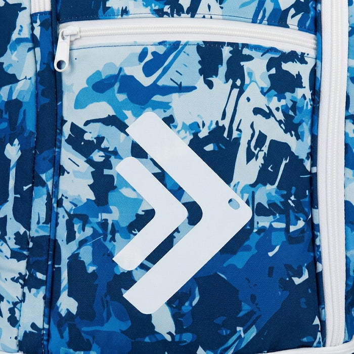 Abstract Print Sports Backpack With Shoe Compartment
