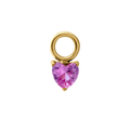 Amourette Hoop Charm - Rose