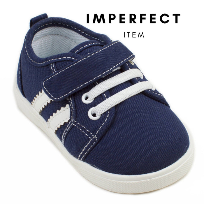Andy Navy Tennis Shoe (IMPERFECT) - Wee Squeak