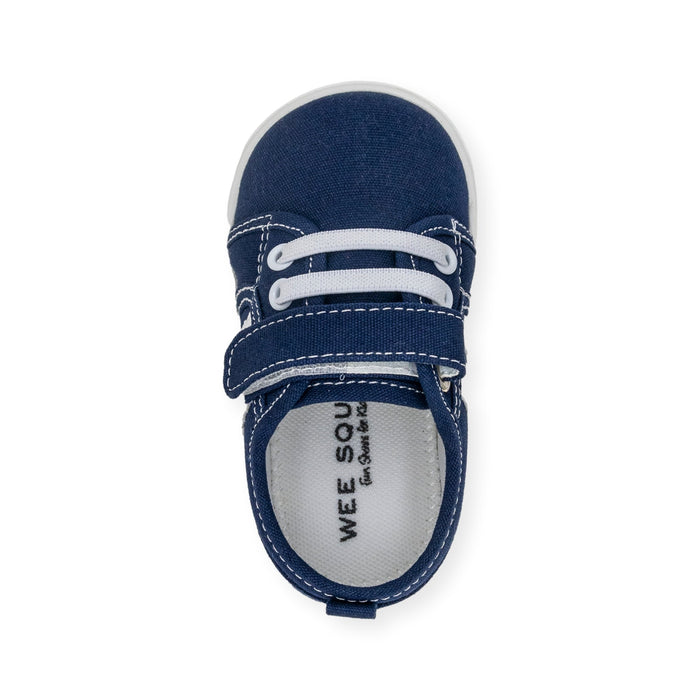 Andy Navy Tennis Shoe - Wee Squeak
