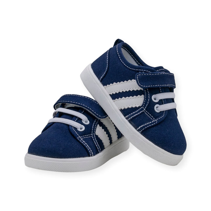 Andy Navy Tennis Shoe - Wee Squeak