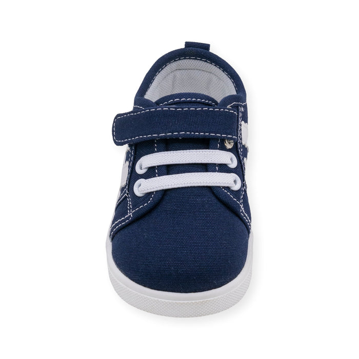 Andy Navy Tennis Shoe - Wee Squeak