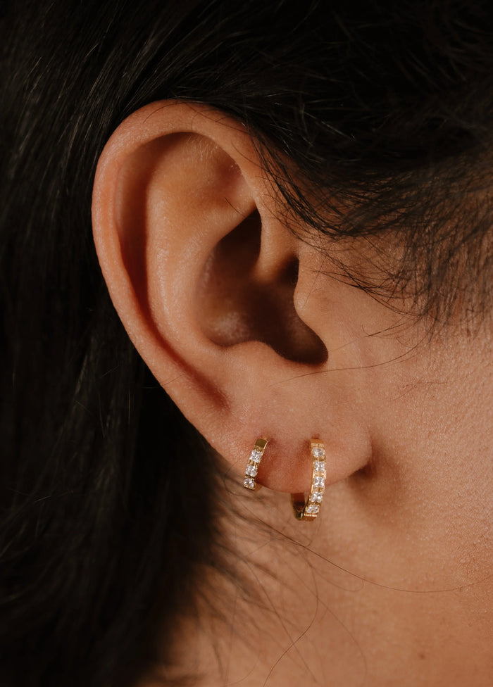 Apricity Titanium Hoops