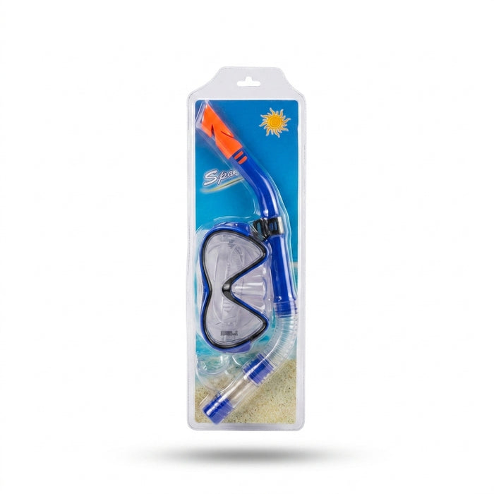 Aqua Quest Snorkel Mask And Dry Top Snorkel Set