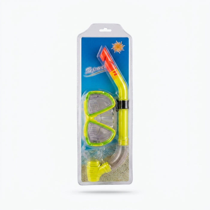 Aqua Quest Snorkel Mask And Snorkel Set