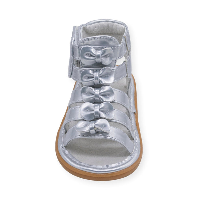Athena Silver Sandal - Wee Squeak