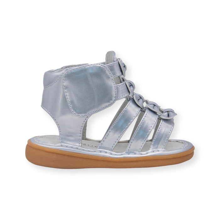 Athena Silver Sandal - Wee Squeak