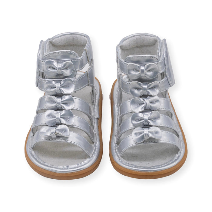 Athena Silver Sandal - Wee Squeak