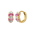 Aurora Titanium Hoops