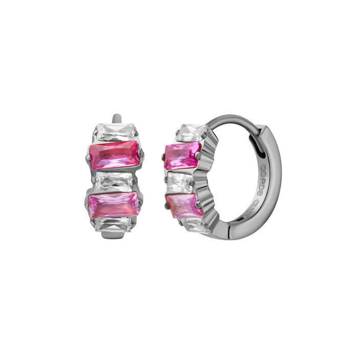 Aurora Titanium Hoops