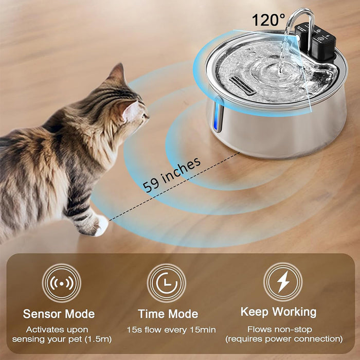 Automatic Filtered Pet Water Dispenser