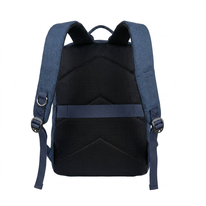 Backpack With Dual Front Zip Pockets
