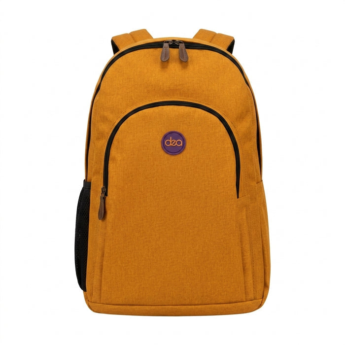 Backpack With Front Zip Pocket And Side Compartments