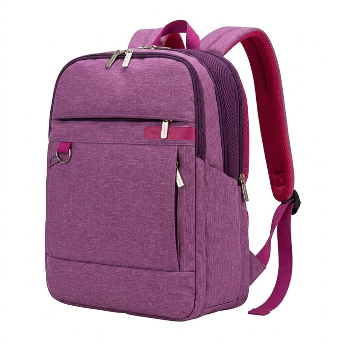Backpack With Front Zip Pockets