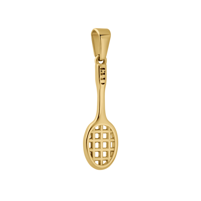 Badminton Racket Necklace Charm