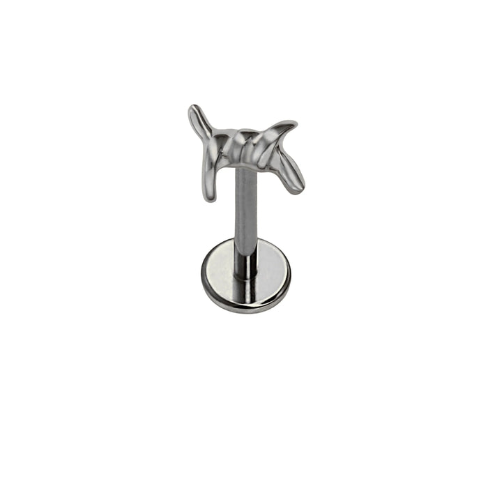 Barbed Wire Flat Back Stud