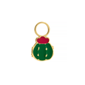 Barrel Cactus Hoop Charm